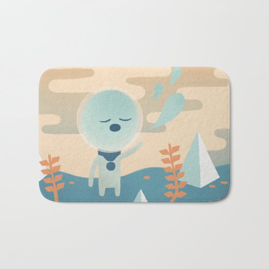 Space Traveler Bath Mat