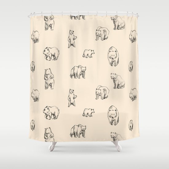 Bears Shower Curtain