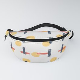 Minimal rectangles and circles Fanny Pack