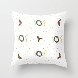 Holiday Joy Throw Pillow