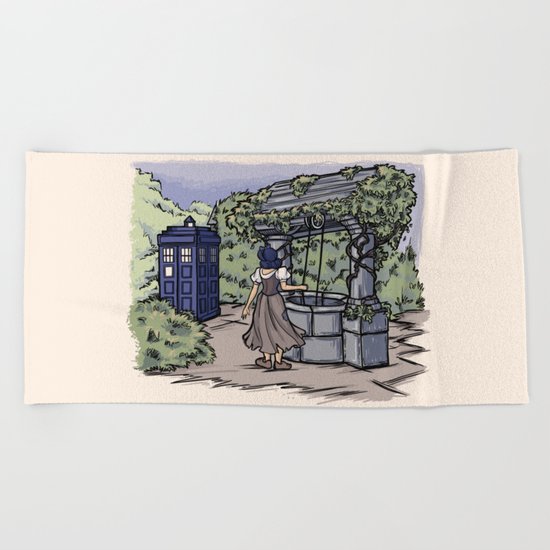 I'm Wishing Beach Towel
