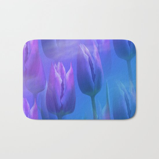 Dreamy tulips Bath Mat