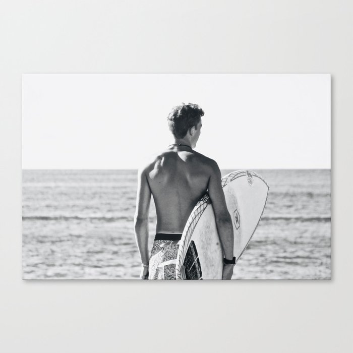 SURF 2020 B&W Canvas Print