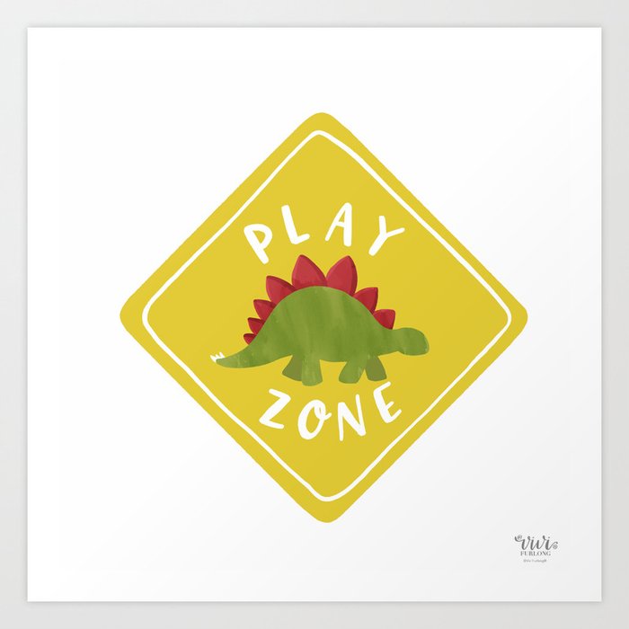 Play zone Art Print