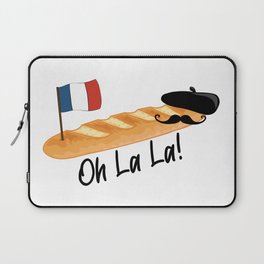 Oh La La - Funny French Baguette Laptop Sleeve