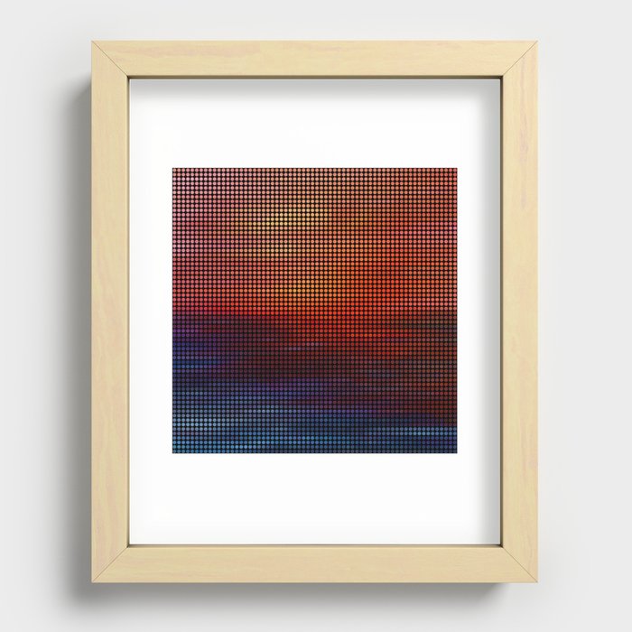 Sunset by Lars Furtwaengler | Digital Interpretation | 2013 Recessed Framed Print