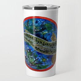 The Cosmic Trout. Travel Mug