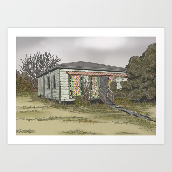House 01 Art Print