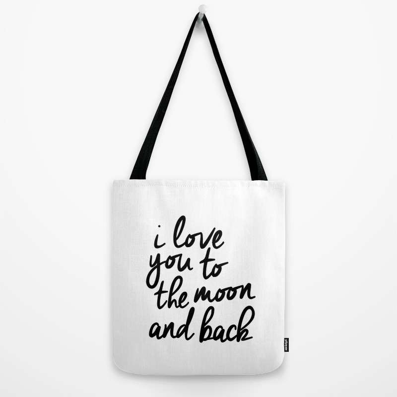 kids canvas tote bag