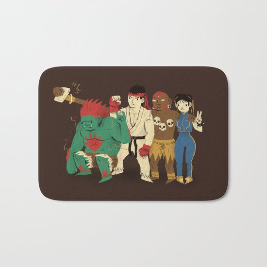 SF selfie Bath Mat