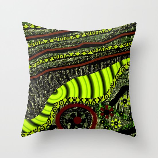 Manton de manila Throw Pillow