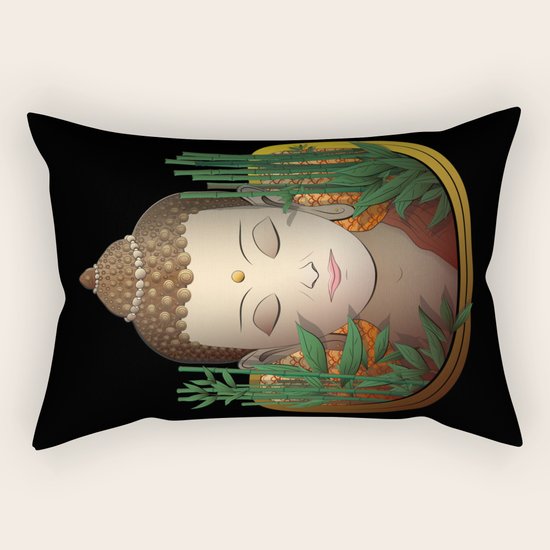 Buddha Rectangular Pillow