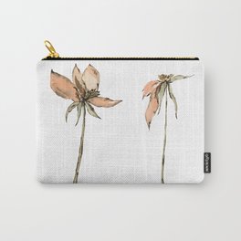 Toulhouse Carry-All Pouch | Painting, Flowers, Flora, Decayrose, Vinatgeflowers, Roses, Rose, Watercolor, Floral, Botanicalart 