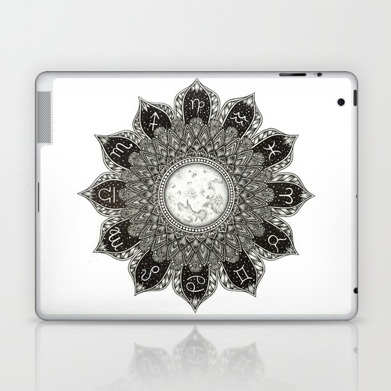 Astrology Signs Mandala Laptop & iPad Skin