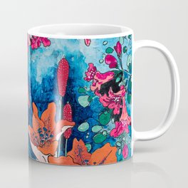 Blooming Night Garden: Twilight Coffee Mug