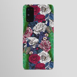 Peacocks in the rose garden 2 Android Case