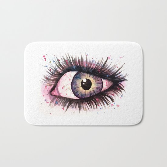 cosmic eye 2 Bath Mat
