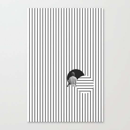 Into the Void Canvas Print