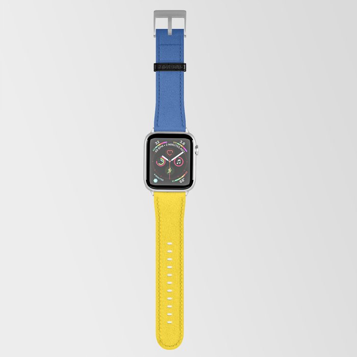 Ukraine Flag Print Ukrainian Country Pride Patriotic Pattern Apple Watch Band