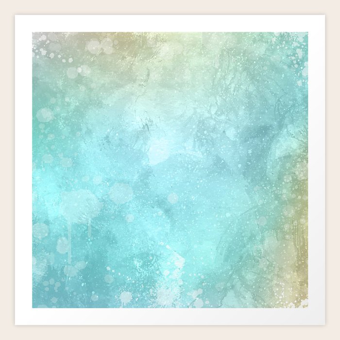 Gradient Abstract Texture Background Art Print