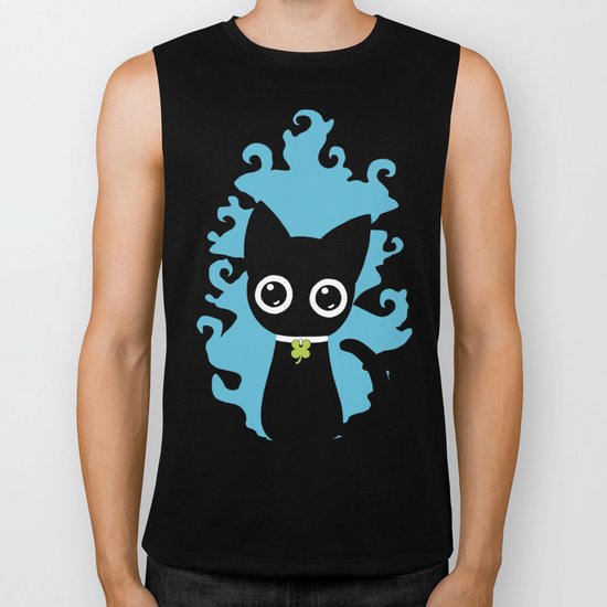 Lucky Cat Biker Tank