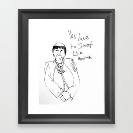 My Dear Agnes Varda Framed Art Print