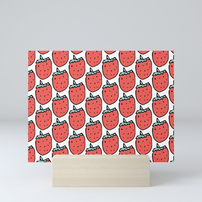 Strawberry Mini Art Print