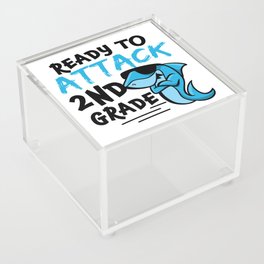 Ready To Attack 2nd Grade Shark Acrylic Box
