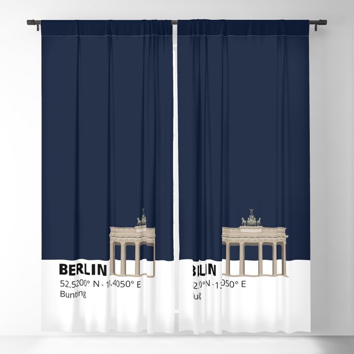 Berlin Bunting Blackout Curtain