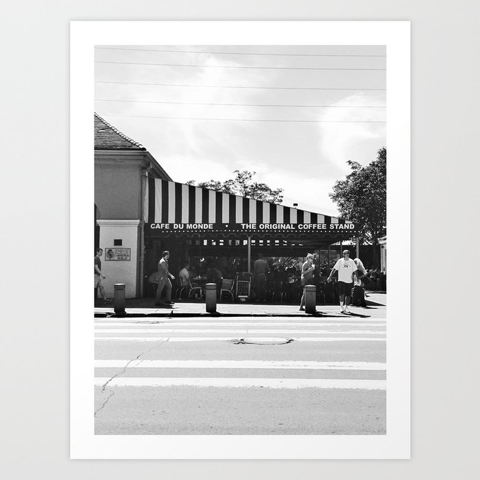 Cafe Du Monde Art Print By Deannametz Society6