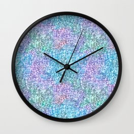 Luxury Holographic Pattern Wall Clock