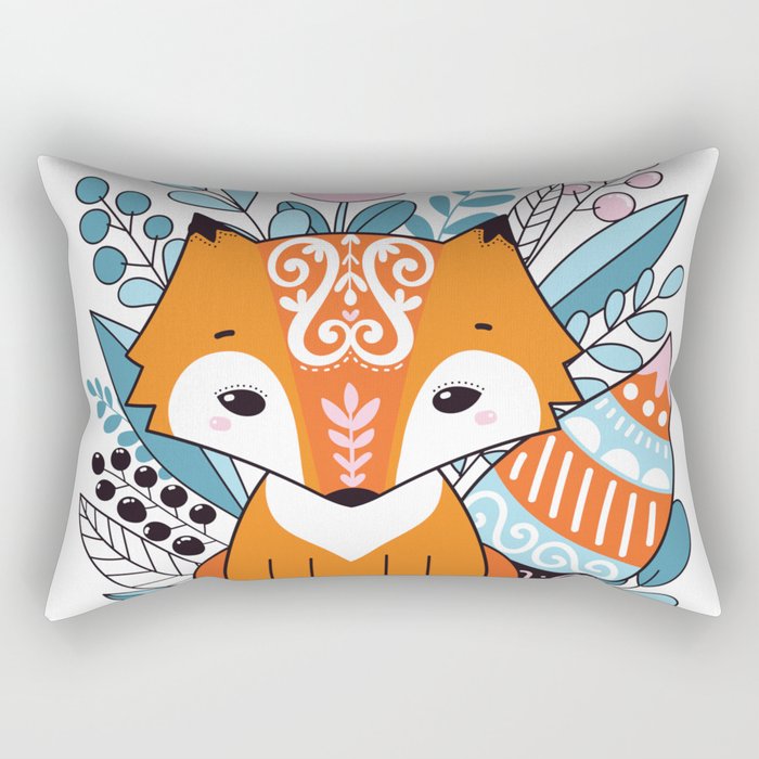 Cute fox Rectangular Pillow