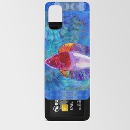 Colorful Tropical Wrasse Fish Art - Sea Fairy Android Card Case