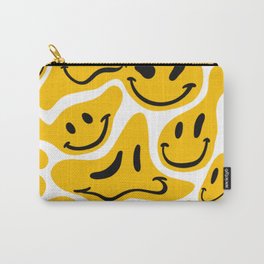 TRIPPY MELTING SMILE PATTERN Carry-All Pouch