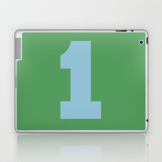 Number 1 Laptop & iPad Skin