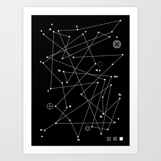 Raumkrankheit Art Print
