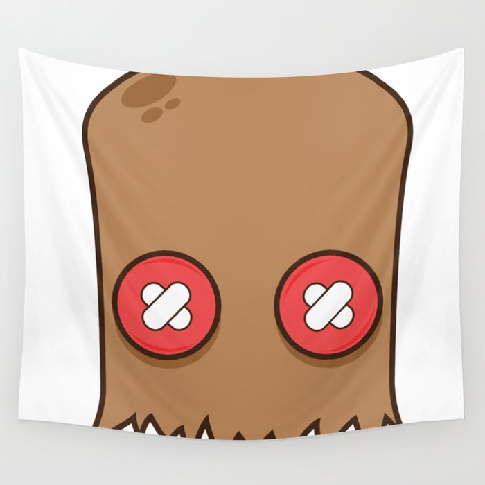 PaperBag Boy  Wall Tapestry