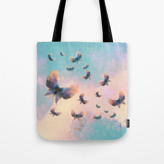 Happiness is a butterfly Tote Bag