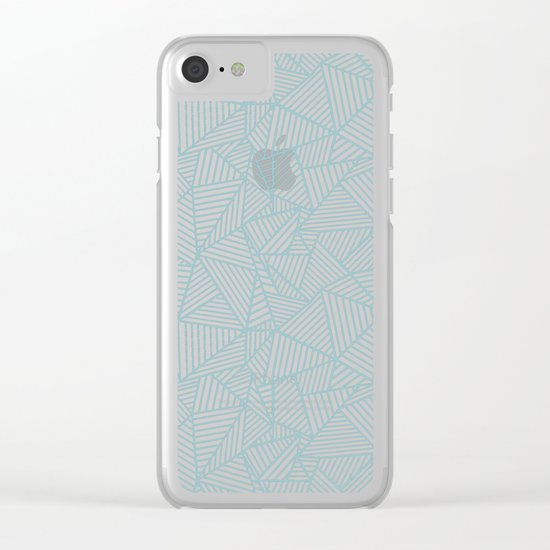 Ab Lines Salt Water Clear iPhone Case