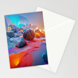 mineral color Stationery Card