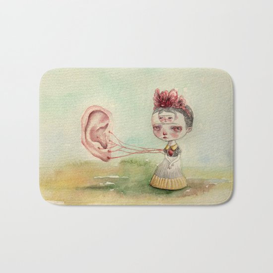 Frida and Gogh's Ear Bath Mat