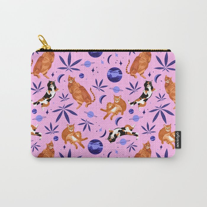Space Cats Carry-All Pouch