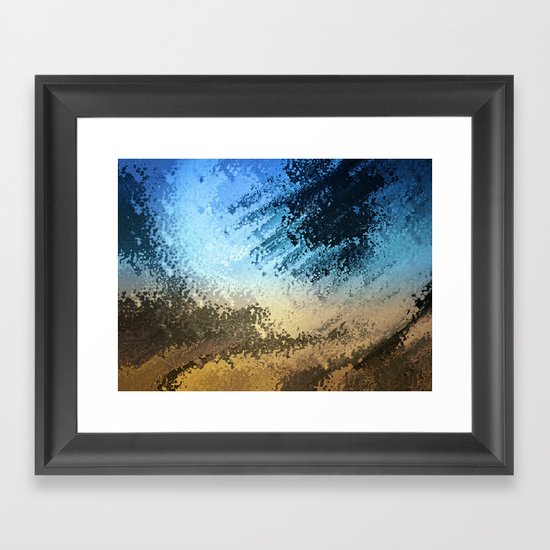 On a clear day Framed Art Print