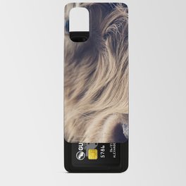 Highland Cow Close Up Android Card Case