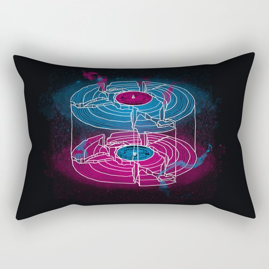 Aside / Beside Rectangular Pillow