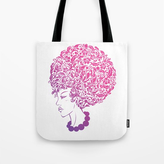 Ms. Floral Tote Bag