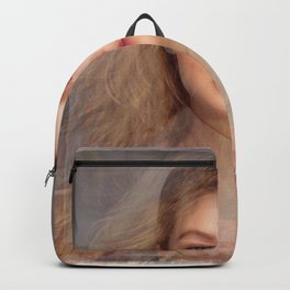 Gigi Hadid Portrait Overlay Backpack