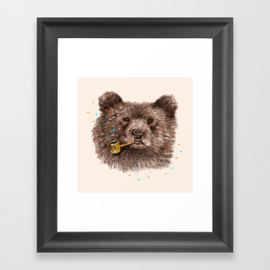 Sailor Bear II Framed Art Print