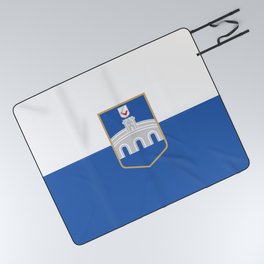 Flag of Osijek Picnic Blanket