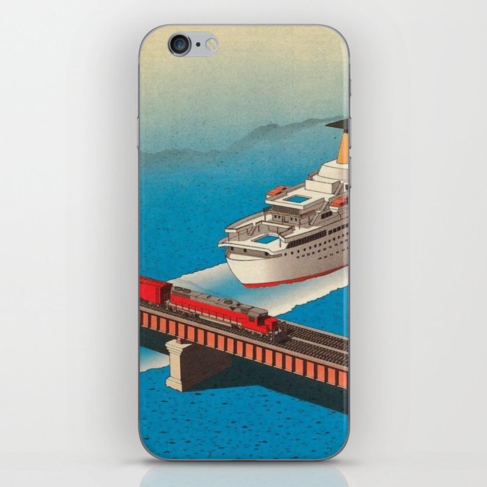 Creative Illustrations by Guy Billout iPhone Skin